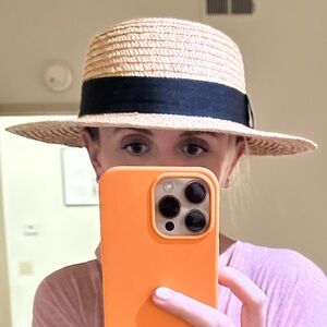 Gigi Pip Straw Hat with Black Band